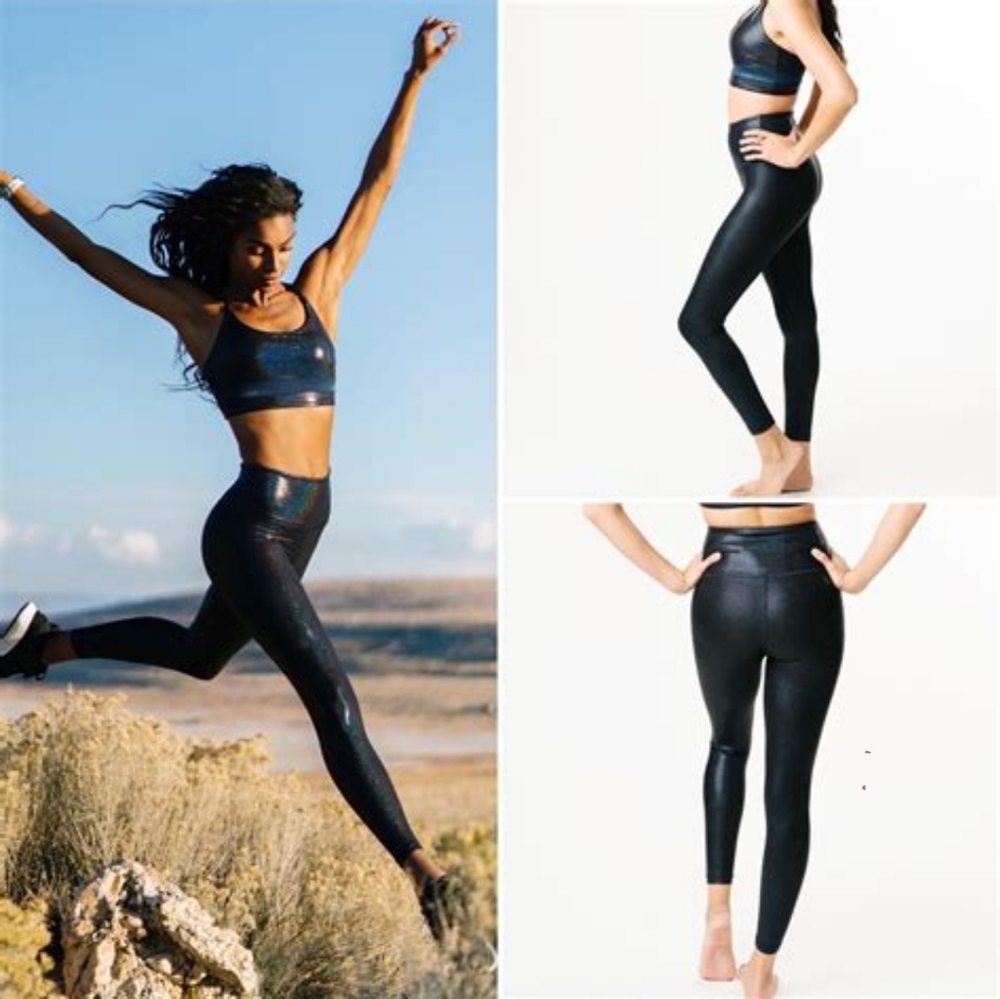 Zyia Blue Twilight Luxe Leggings NWTB 6-8